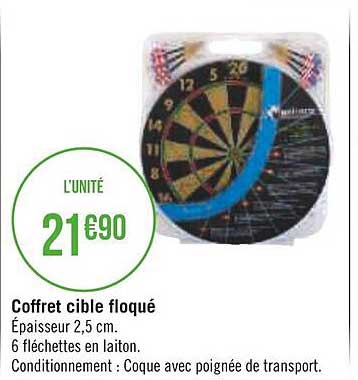 Coffret Cible Floqué