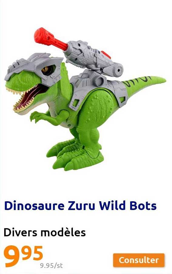 dinosaure zuru wild bots