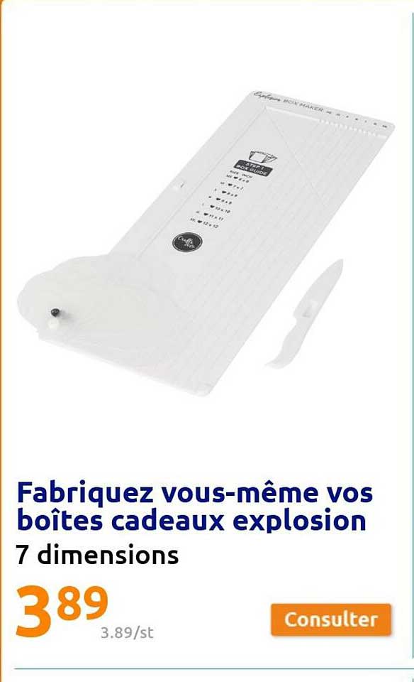 fabriquez vous-même vos boîtes cadeaux explosion