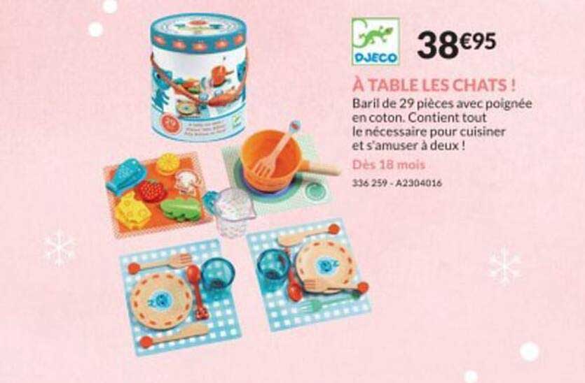 à table les chats ! djeco