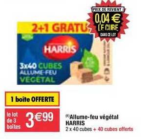 allume-feu végétal harris