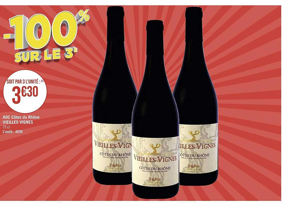 aoc côtes du rhône vielles vignes