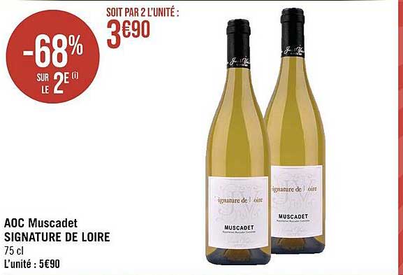 Aoc Muscadet Signature De Loire