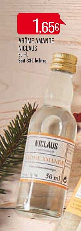 arôme amande niclaus