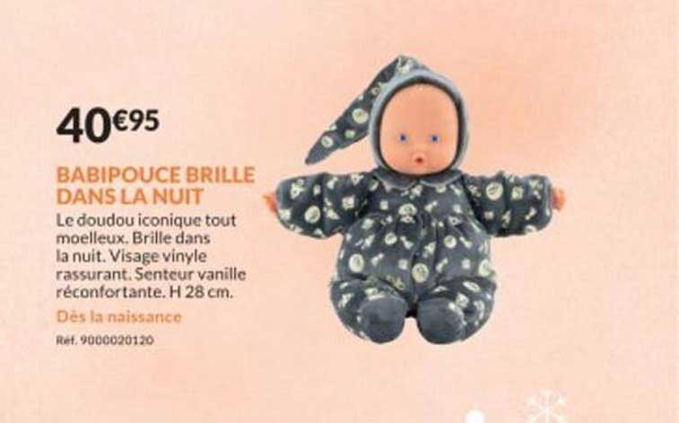 babipouche brille dans la nuit