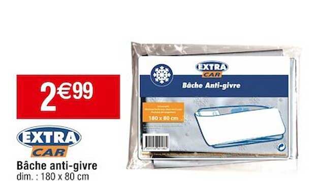 bâche anti-givre extra car