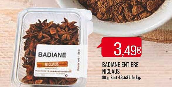 badiane entière niclaus