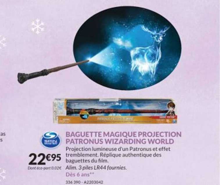 Baguette Magique Projection Patronus Wizarding World