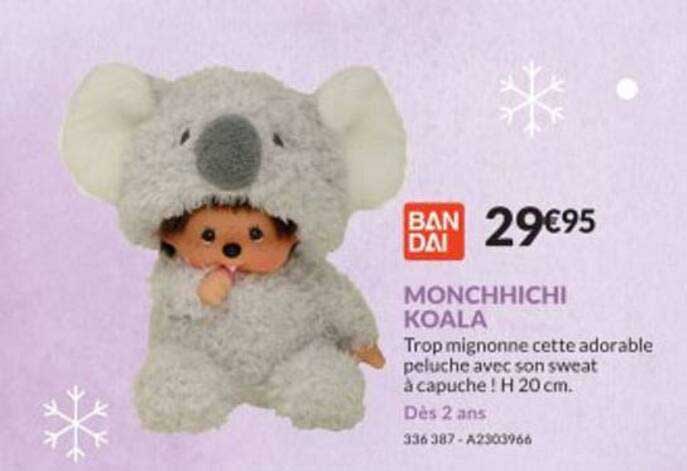 ban dai monchhichi koala