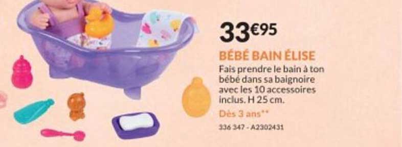 Bébé Bain élise