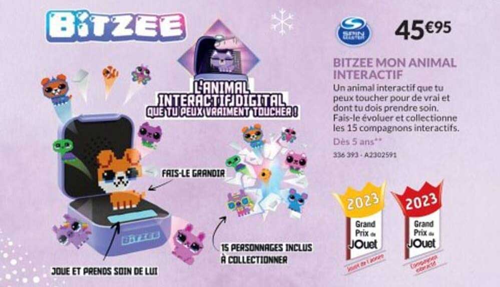 bitzee mon animal interactif