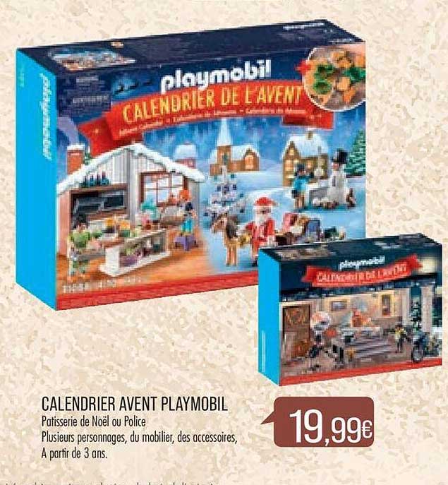 Calendrier Avent Playmobil