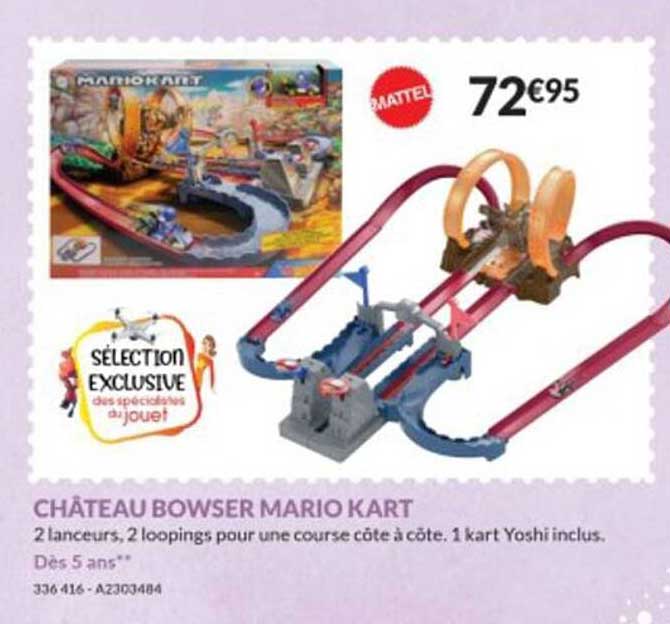 château bowser mario kart mattel