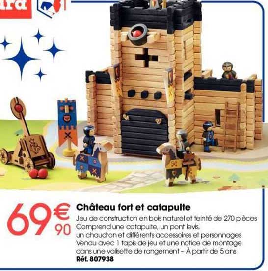 Château Fort Et Catapulte