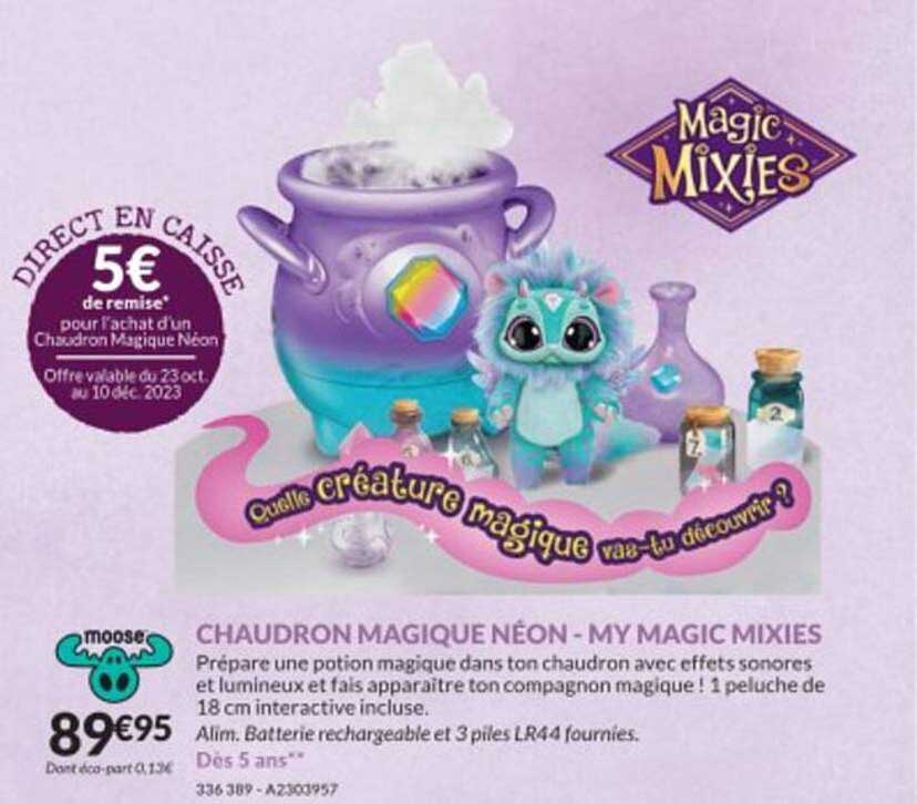 chaudron magique néon-my magic mixies
