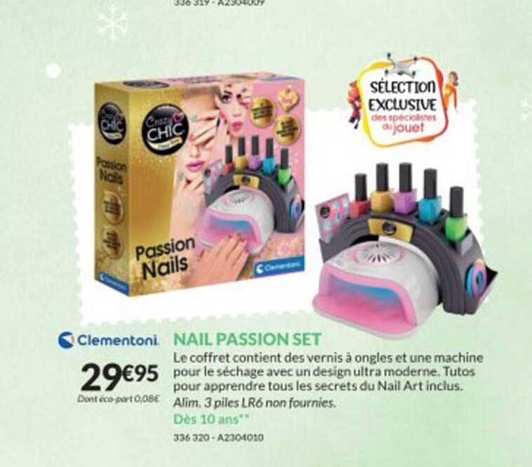 clementol nail passion set