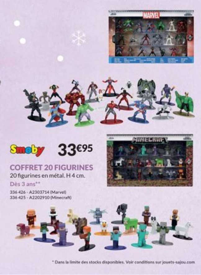 Coffret 20 Figurines Smoby