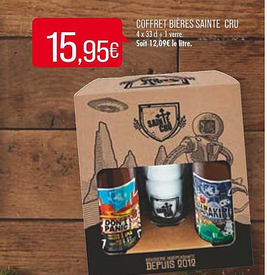 coffret bières sainte cru