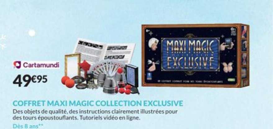 coffret maxi magic collection exclusive cartamundi