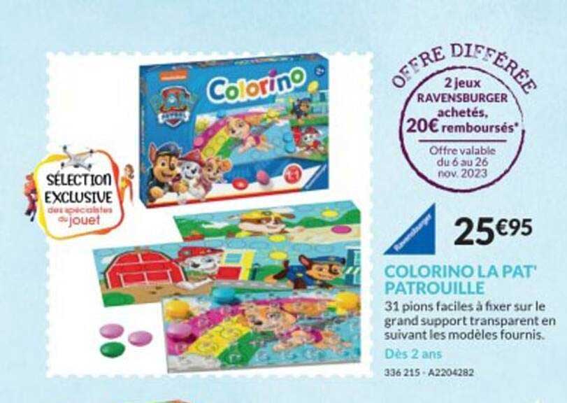 Colorino La Pat' Patrouille Ravensburger