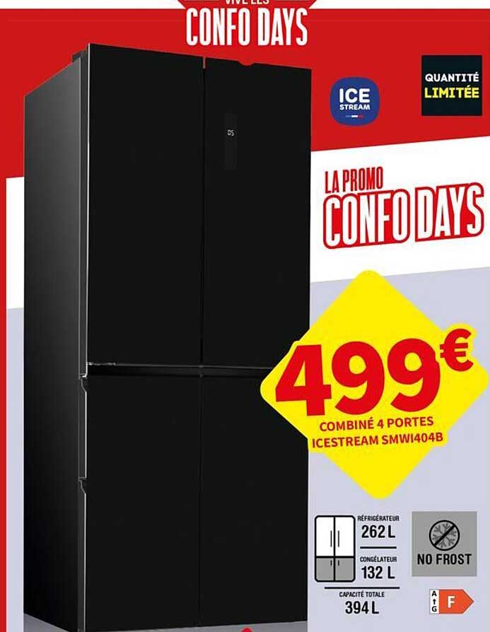 combiné 4 portes ice stream