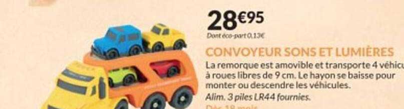 convoyeur sons et lumières
