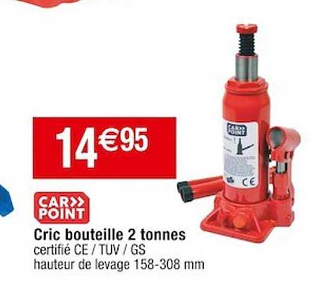 cric bouteille 2 tonnes car point