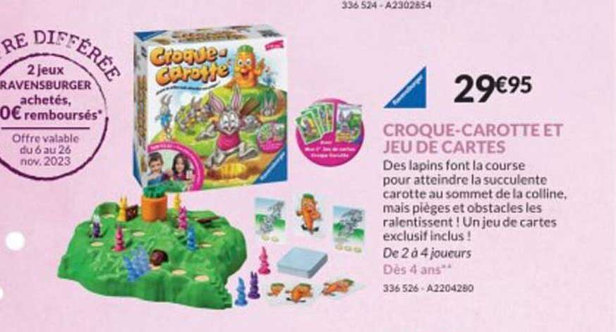 Croque-carotte Et Jeu De Cartes