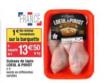Cuisses De Lapin Loeul & Piriot