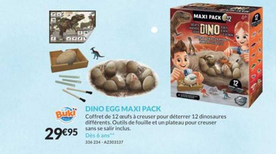 Dino Egg Maxi Pack
