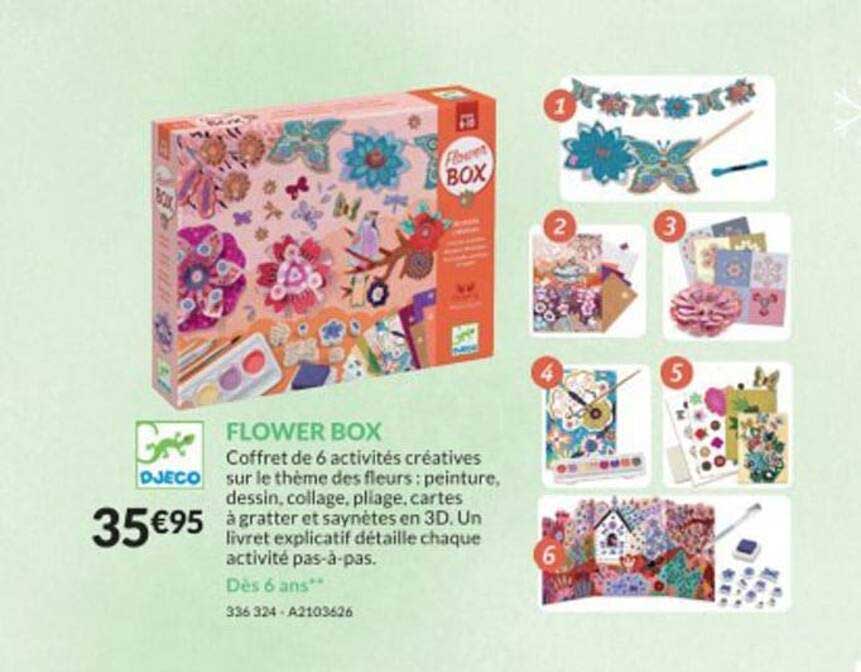 djeco flower box