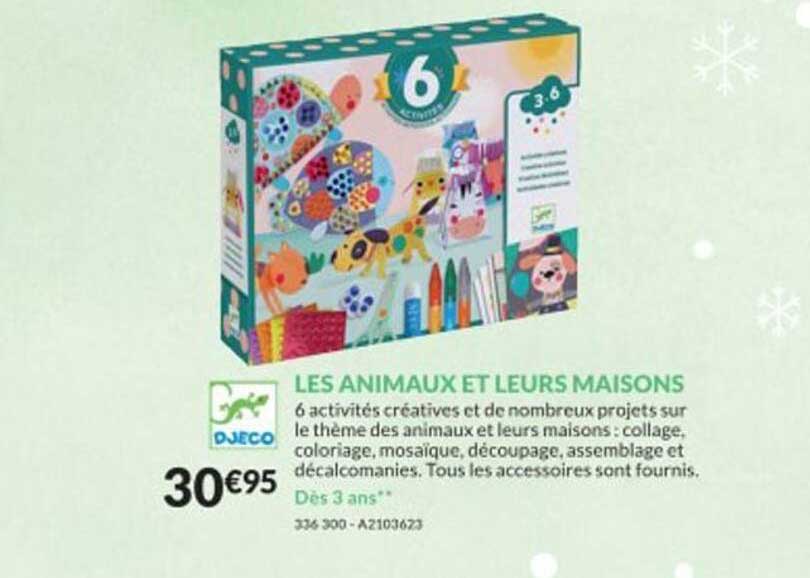 Djeco Les Animaux Leurs Maisons