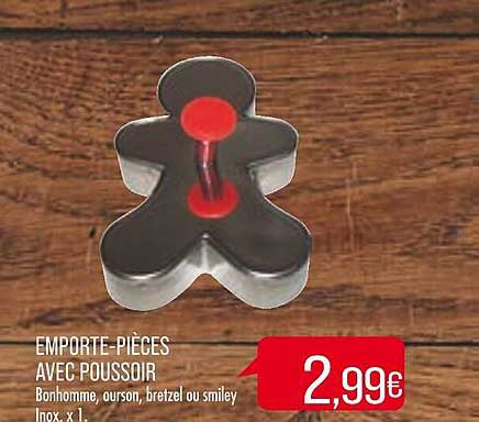 emporte-pièces avec poussoir