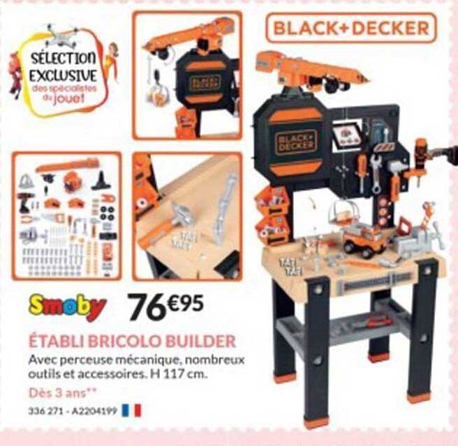 établi bricolo builder smoby