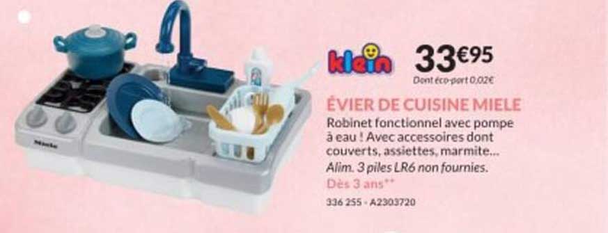 évier de cuisine miele klein
