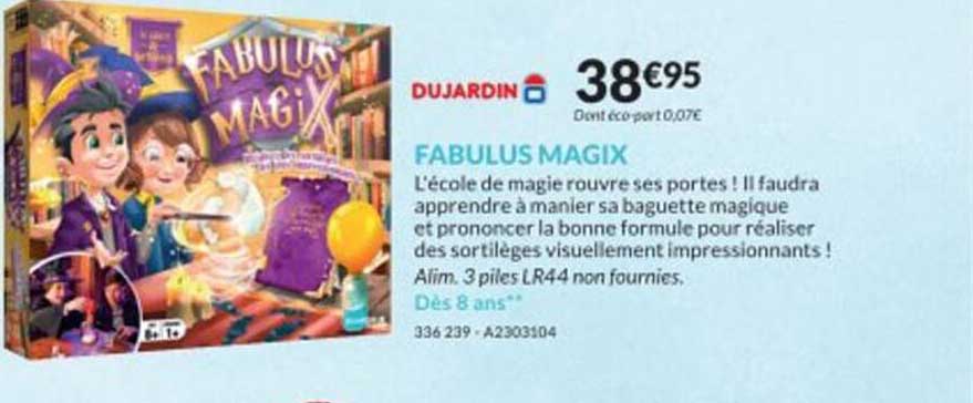 fabulus magix dujardin