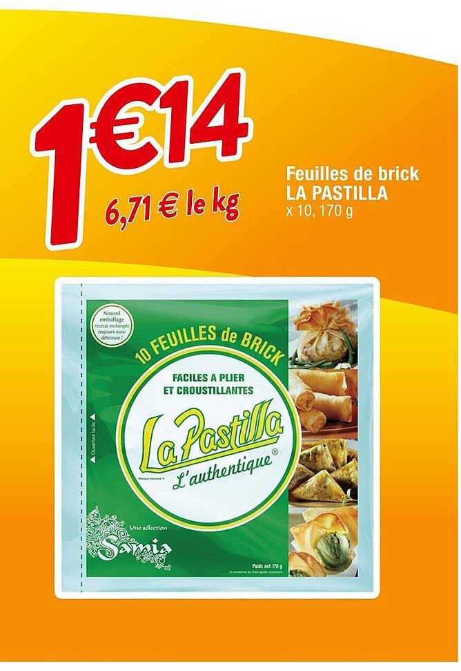 feuilles de brick la pastilla