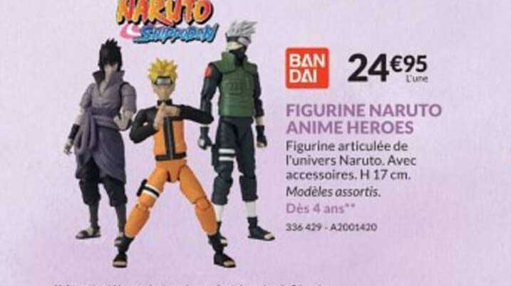 Figurine Naruto Animé Heroes Ban Dai