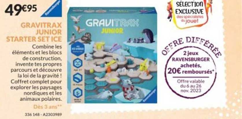 gravitrax junior starter set ice