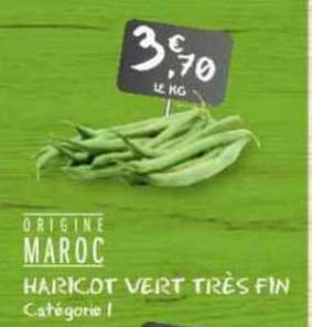 haricot vert très fin