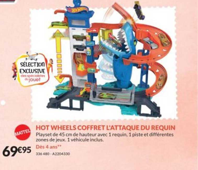 hot whells coffret l'attaque du requein