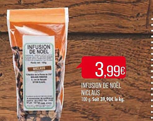 infusion de noël niclaus
