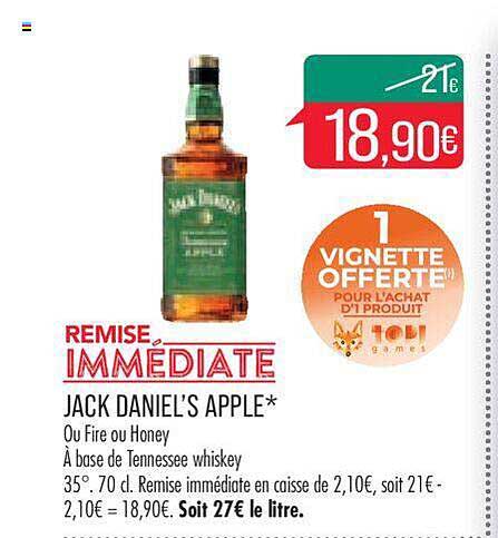 jack daniel's apple