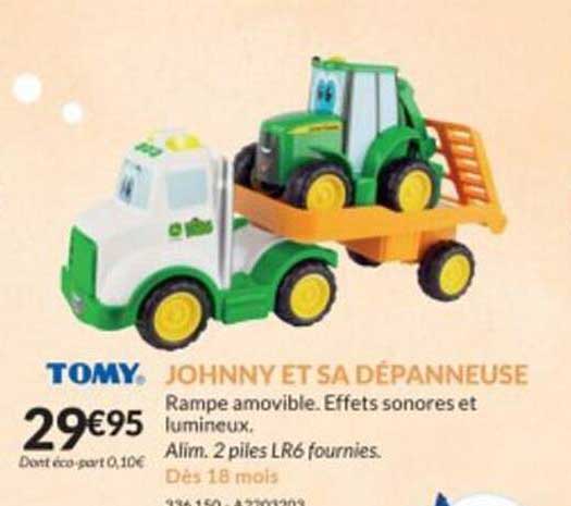 johnny et sa dépanneuse tomy