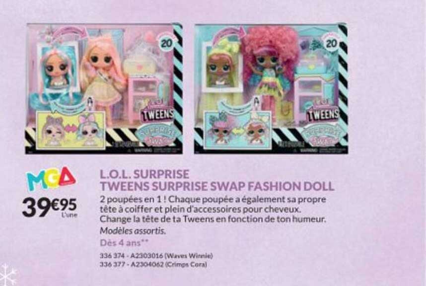 l.o.l surprise tweens surprise swap fashion doll