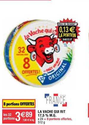 la vache qui rit 17,5% m.g.