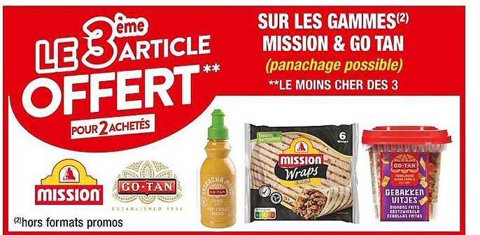 les gammes mission & go tan