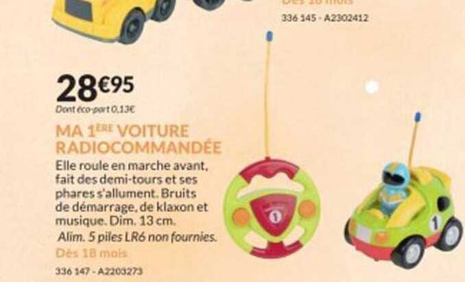 ma 1ere voiture radiocommandée