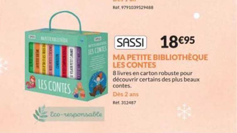 ma petite bibliothèque les contes sassi