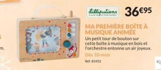 Ma Premier Boîte à Musique Animée